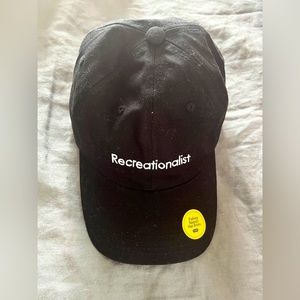 Outdoor Voices Black Baseball Cap